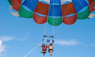 🪂🌊 Parasailing Experience in Punta Cana – Fly Above the Caribbean